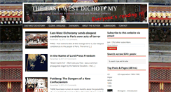 Desktop Screenshot of east-west-dichotomy.com